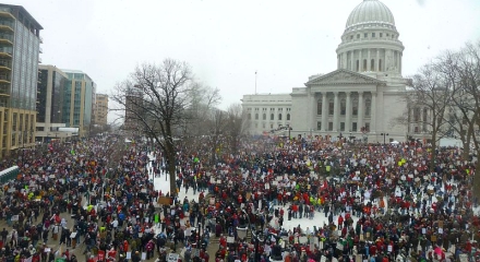 Wisconsin Protests Capitol