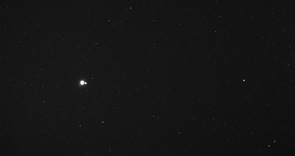 Earth and Moon from Mercury