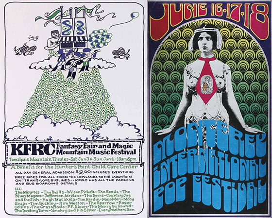 Fantasy Fair and Monterey Pop